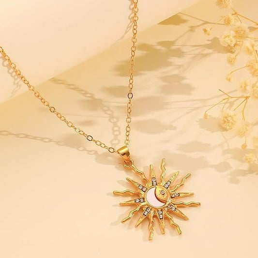 14K Gold Pendant Necklace for Women