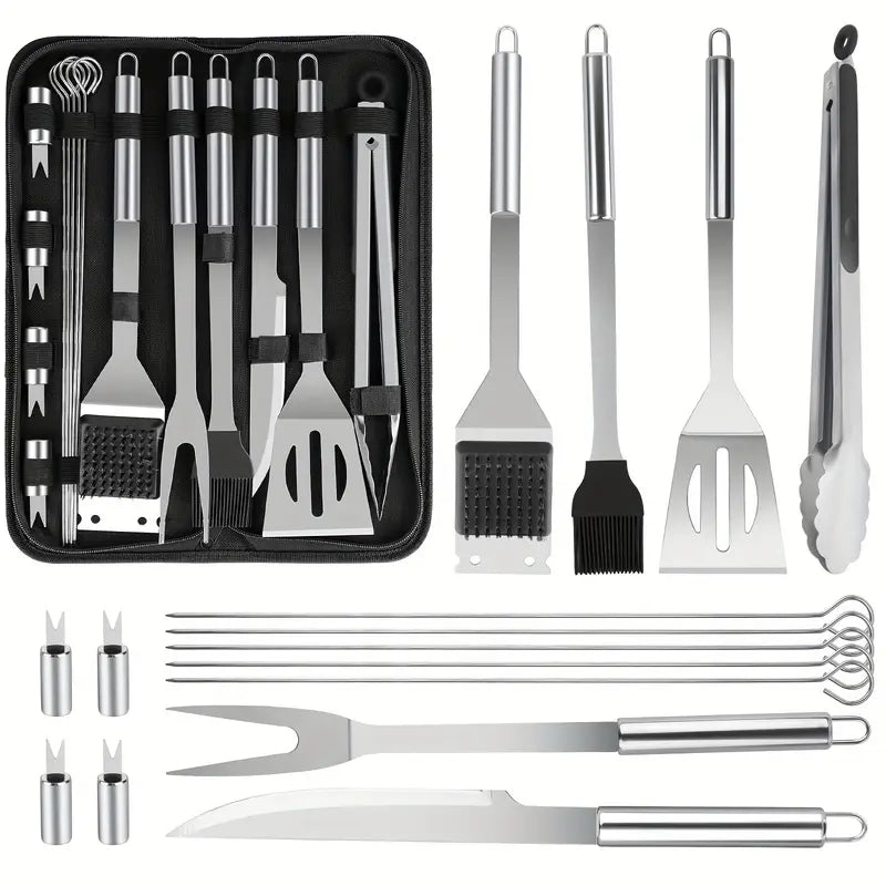 15 Piece Grilling Kit