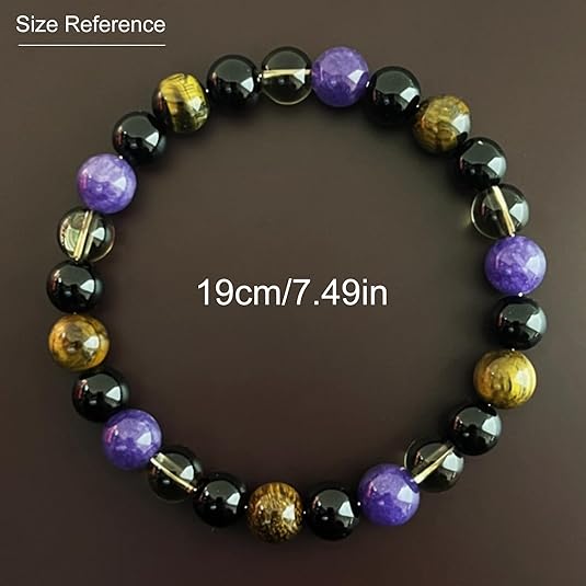 1PC Tiger's Eye Beaded Bracelet