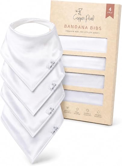 Soft Cotton Bandana Drool Bibs for Babies