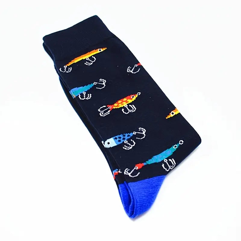 1 Pair Mens Fishing Socks