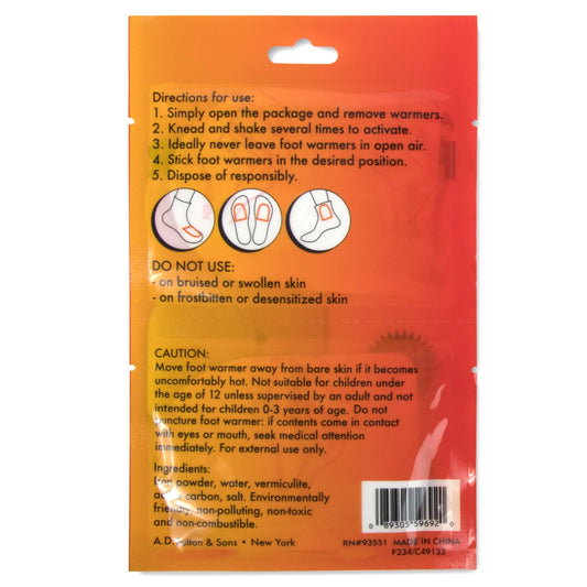 Instant Foot Warmers 2-Pack