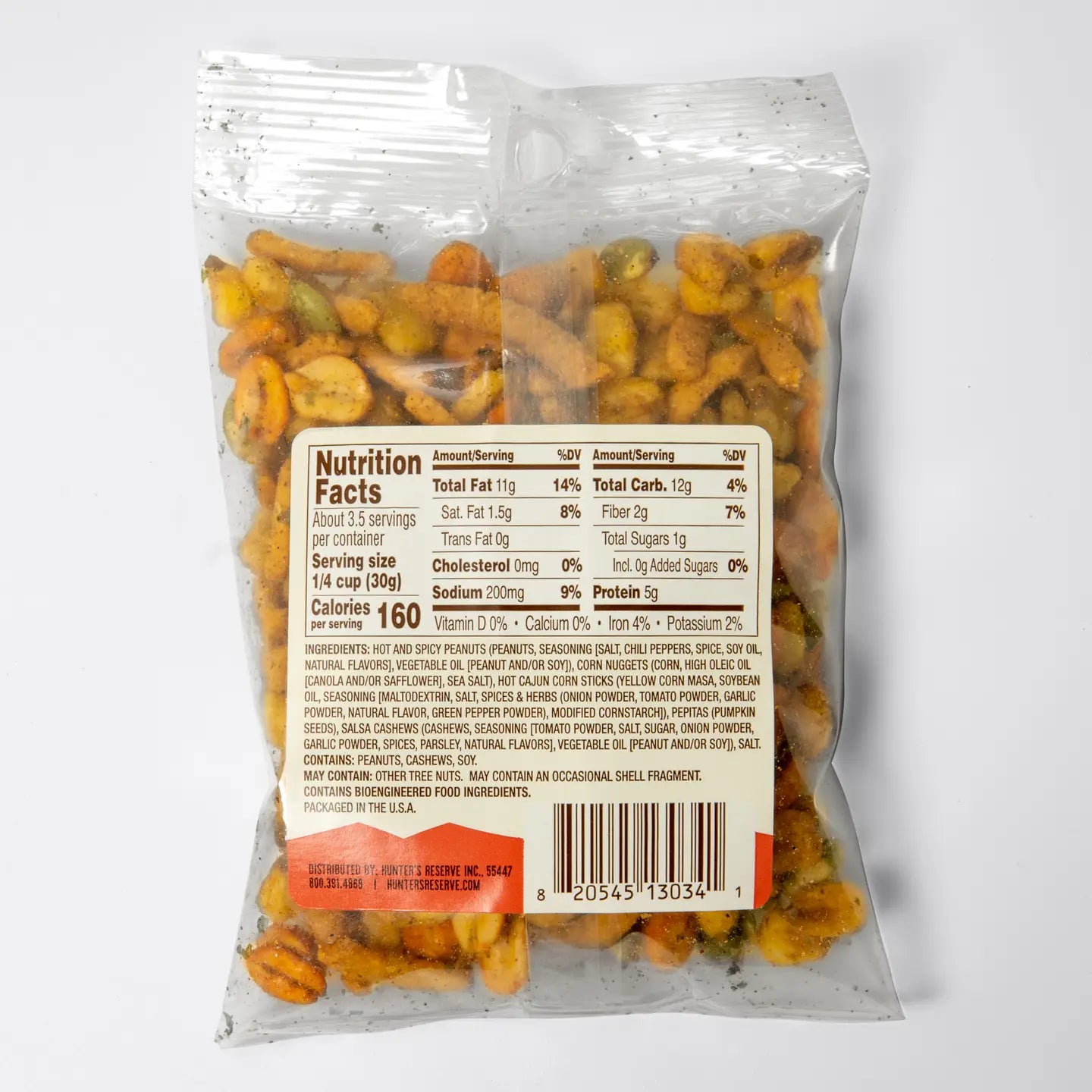Hunter's Reserve Heat of the Beast Trail Mix Snack - 3.5oz