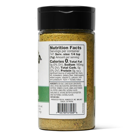 Kinder's Buttery Garlic and Herb Seasoning