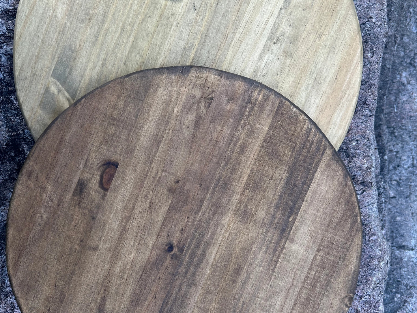 Round Serving Board