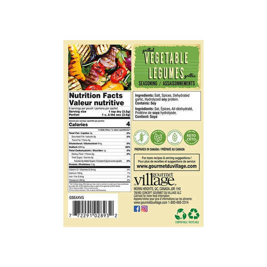 Seas. Vegetable Recipe Box