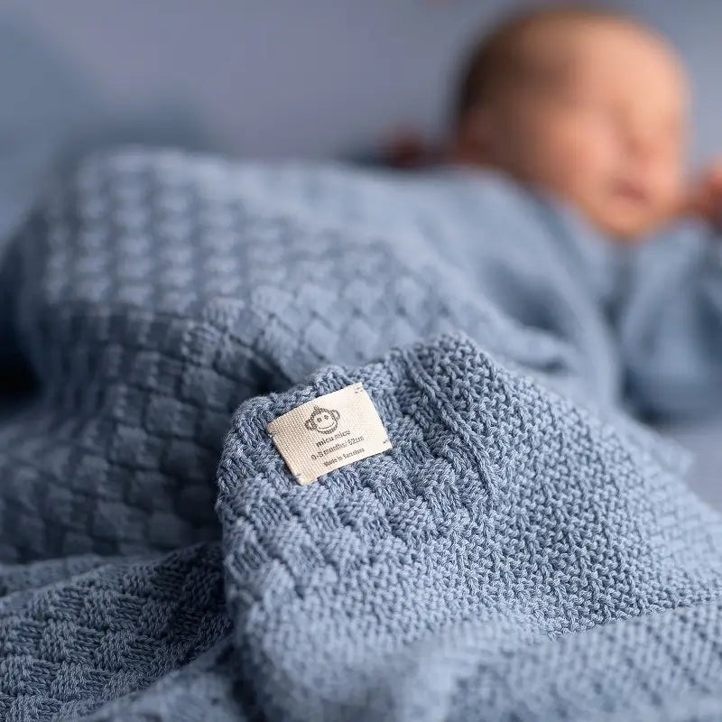 Square Jeans Baby Blanket