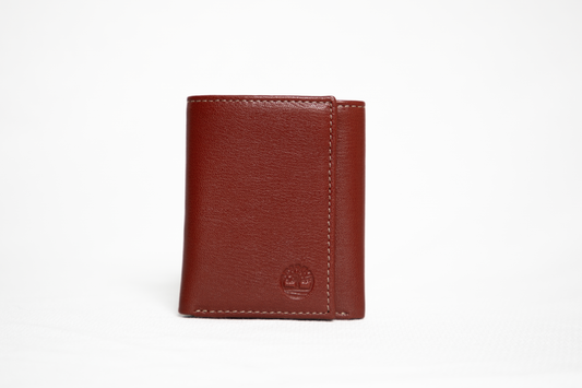 Timberland Men's Genuine Leather Trifold Wallet