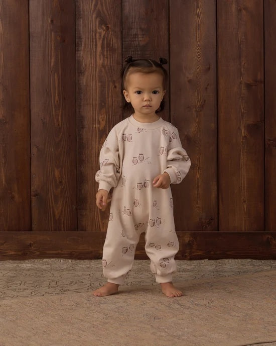 Jumpsuit Owls 12-18 Months