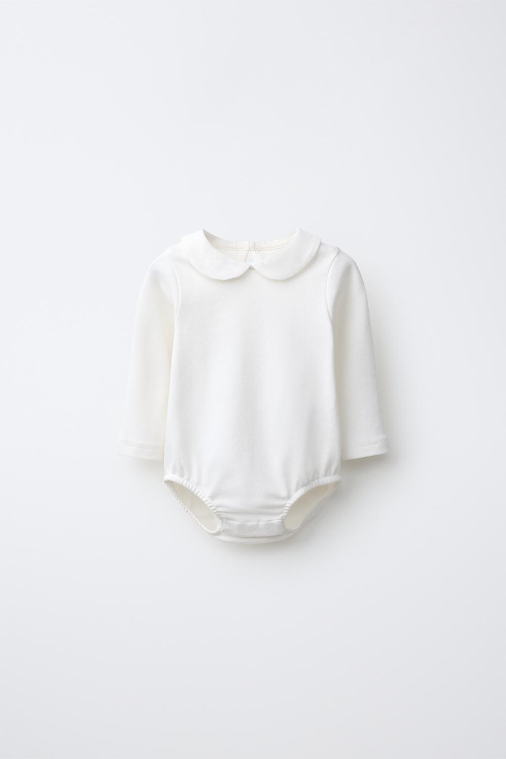 PETER PAN COLLAR BODYSUIT 0-1 Months