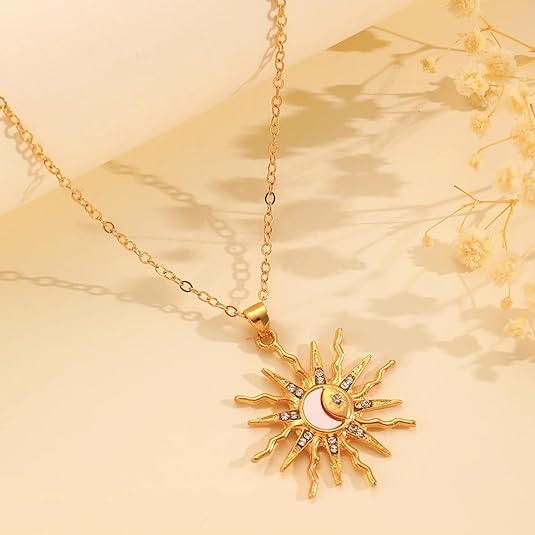 14K Gold Pendant Necklace for Women