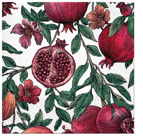 Pomegranate Paper Napkins