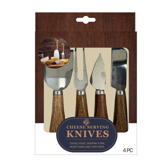 4pc Cheese Knife Set