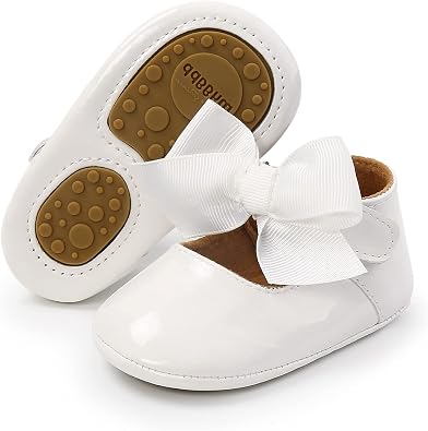 Baby Girls' Mary Jane Dress Shoes - white