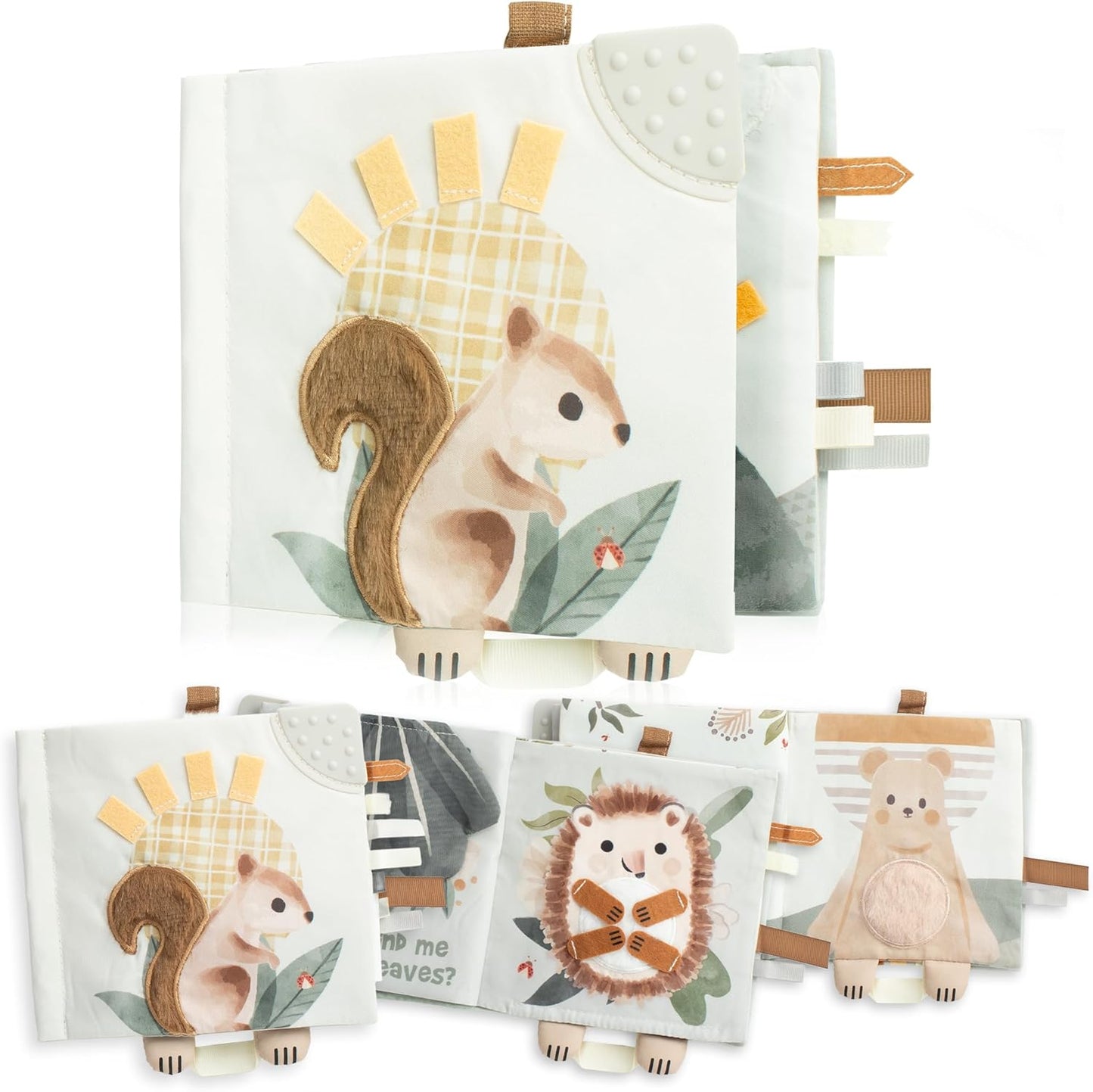 Soft Touch & Feel Baby Sensory Book