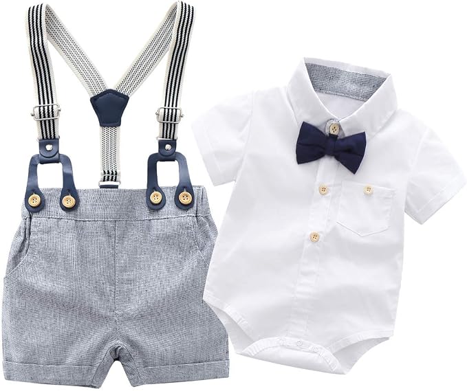 Baby Boys' Formal Gentleman Outfit Set