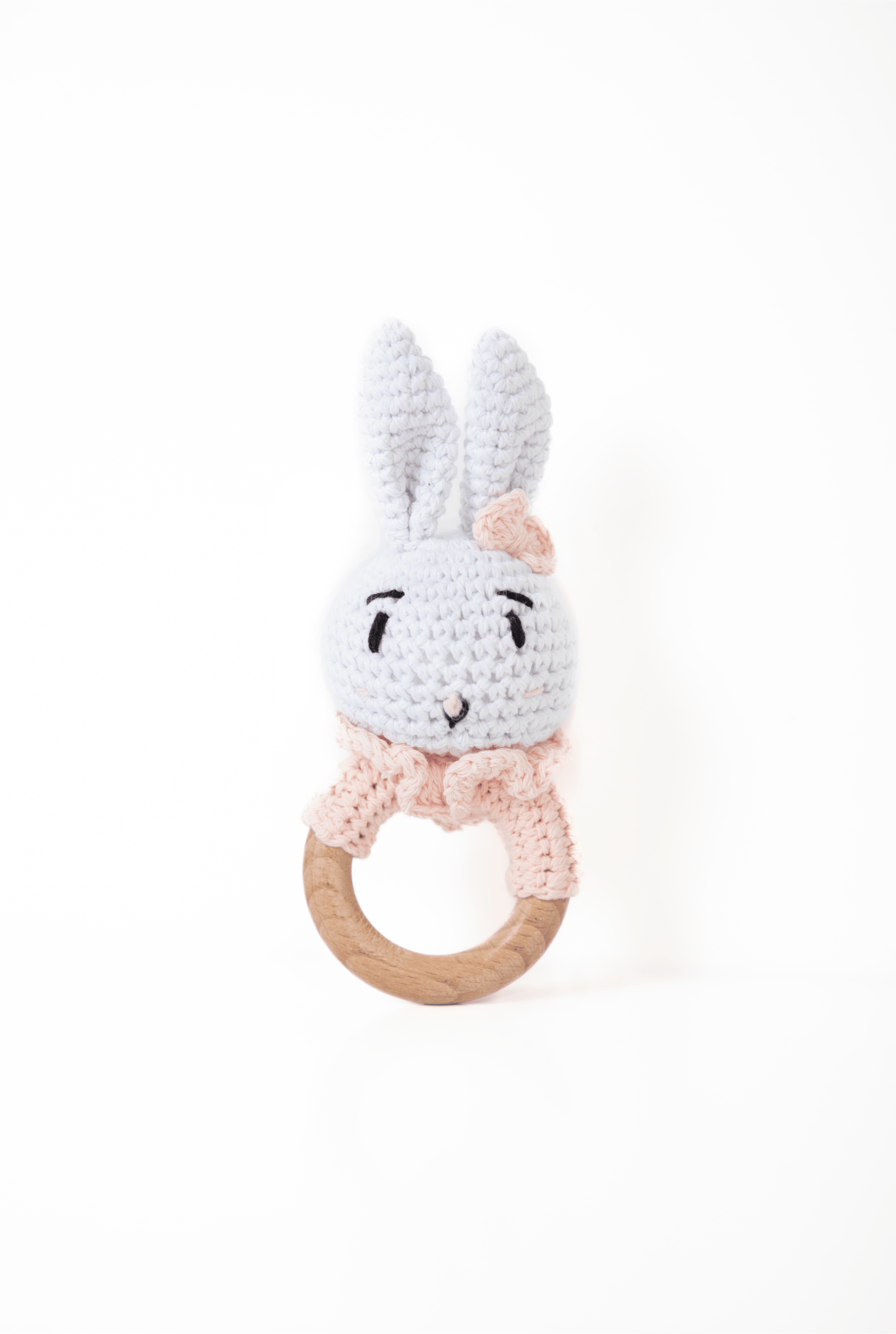 Handmade Rabbit Bell Toy