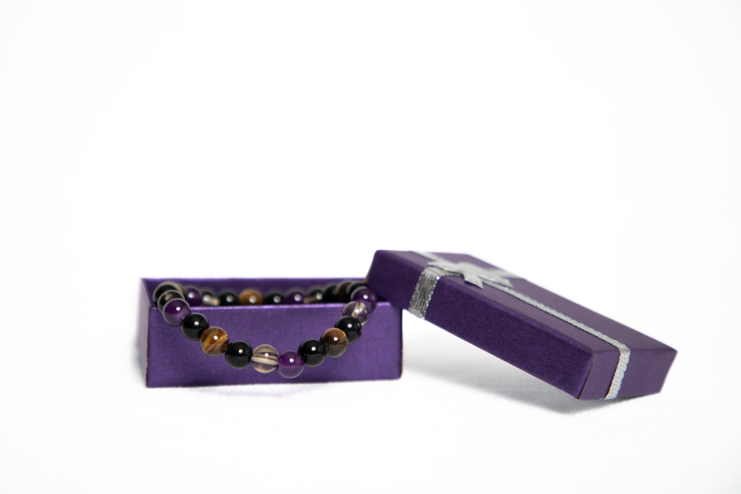 1PC Tiger's Eye Beaded Bracelet