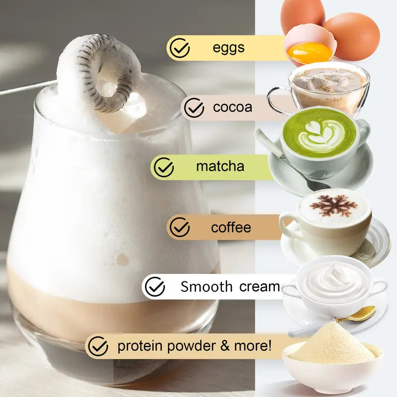 Cordless Electric Milk Frother