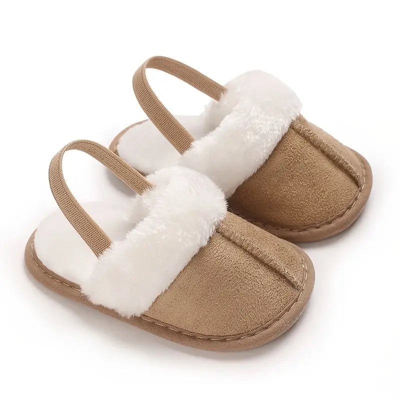 Cozy Plush Baby Slippers