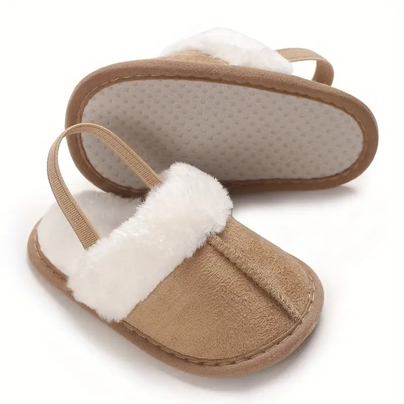 Cozy Plush Baby Slippers