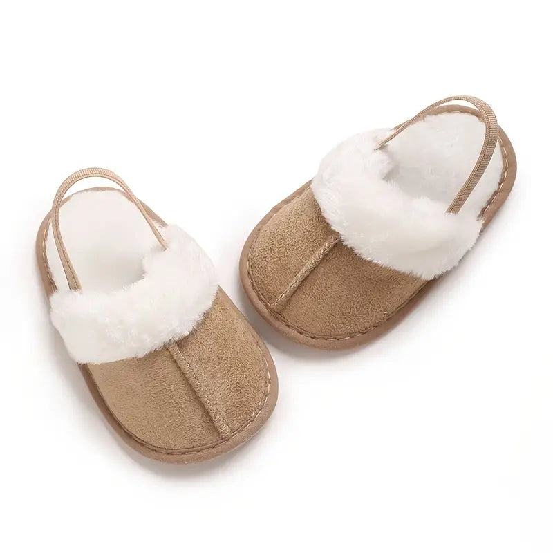Cozy Plush Baby Slippers