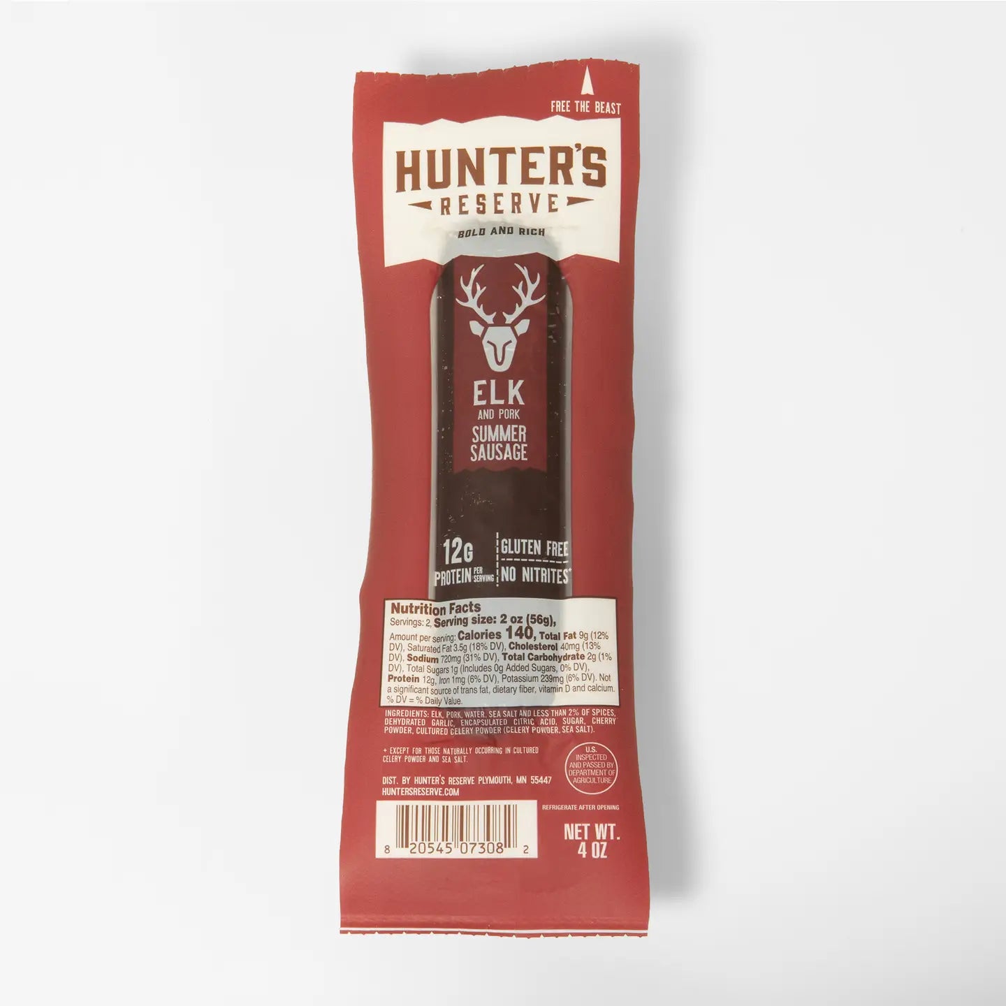 Hunter's Reserve 4oz Elk Summer Sausage