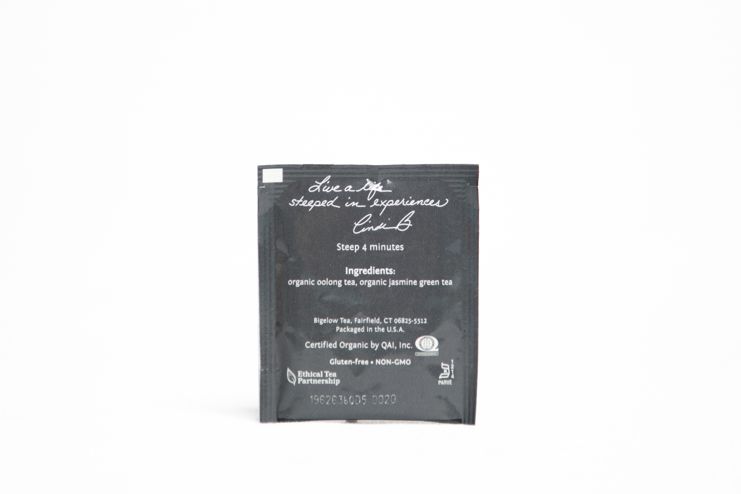 Steep by Bigelow Organic Oolong with Jasmine Green Tea, Caffeinated