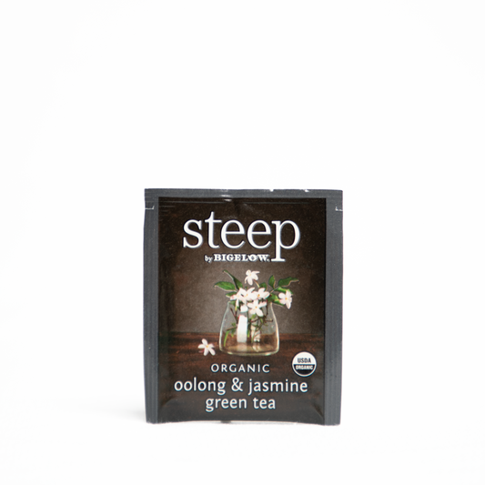 Steep by Bigelow Organic Oolong with Jasmine Green Tea, Caffeinated