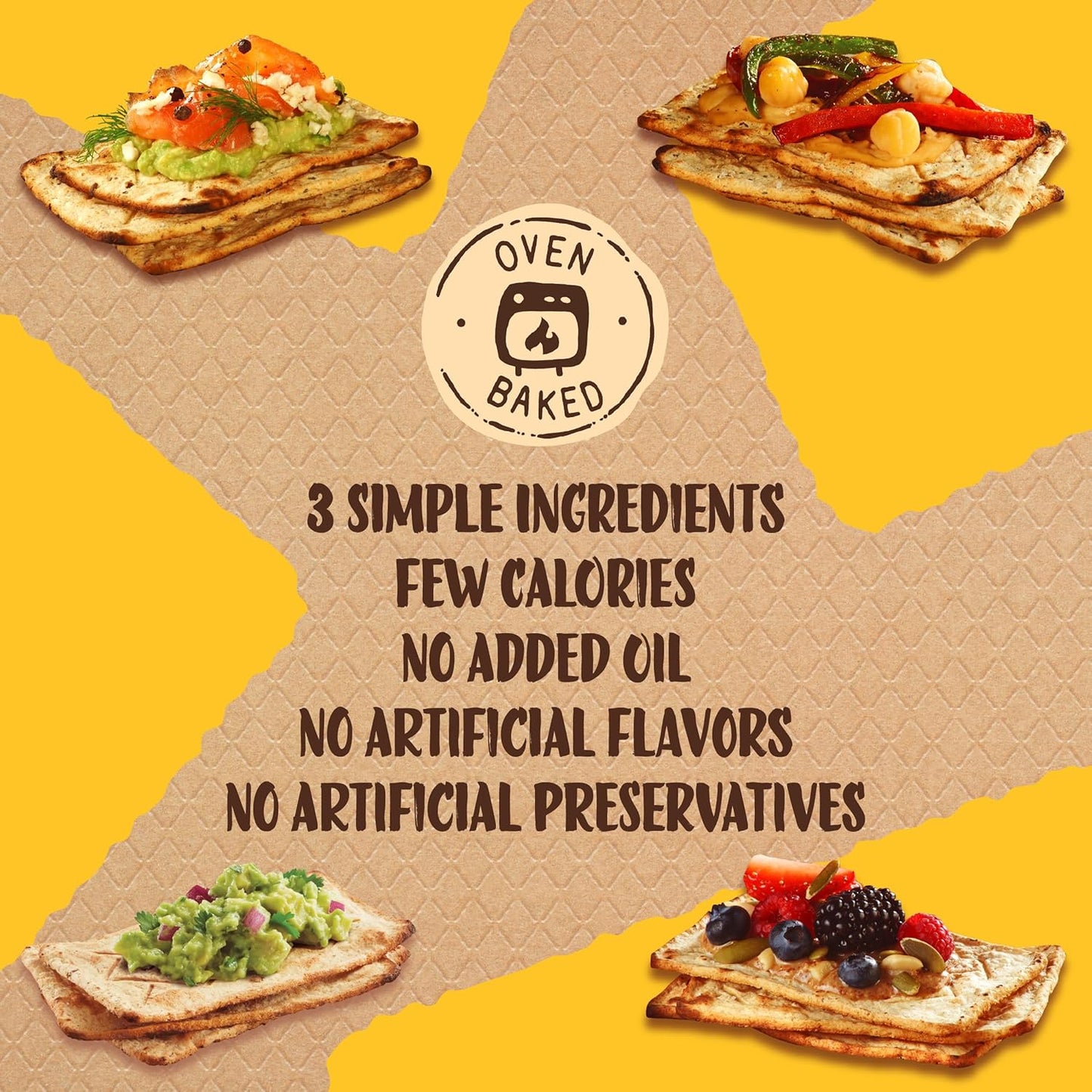Oven Baked Corn Crackers