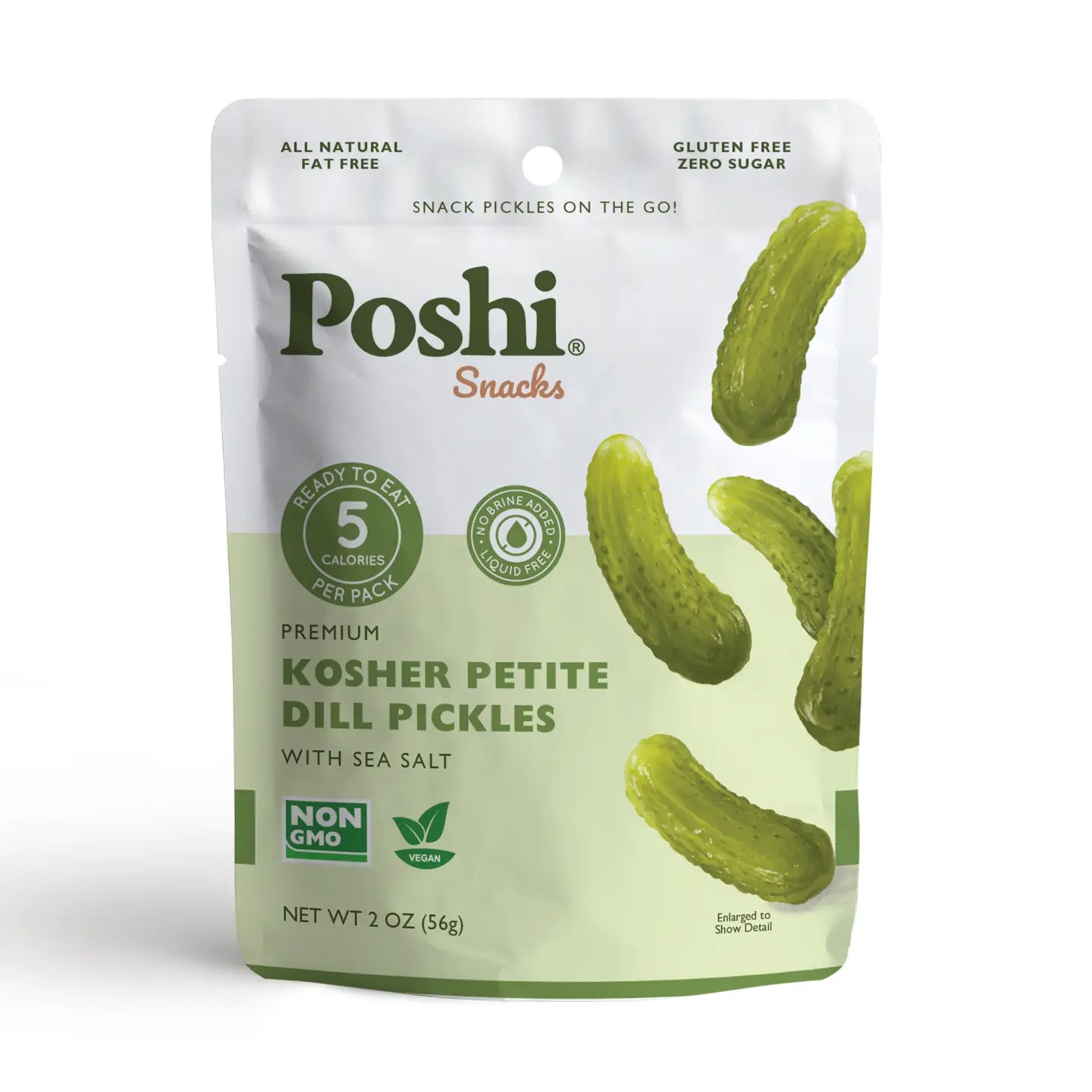 POSHI - Kosher Petite Dill Pickles 2 oz