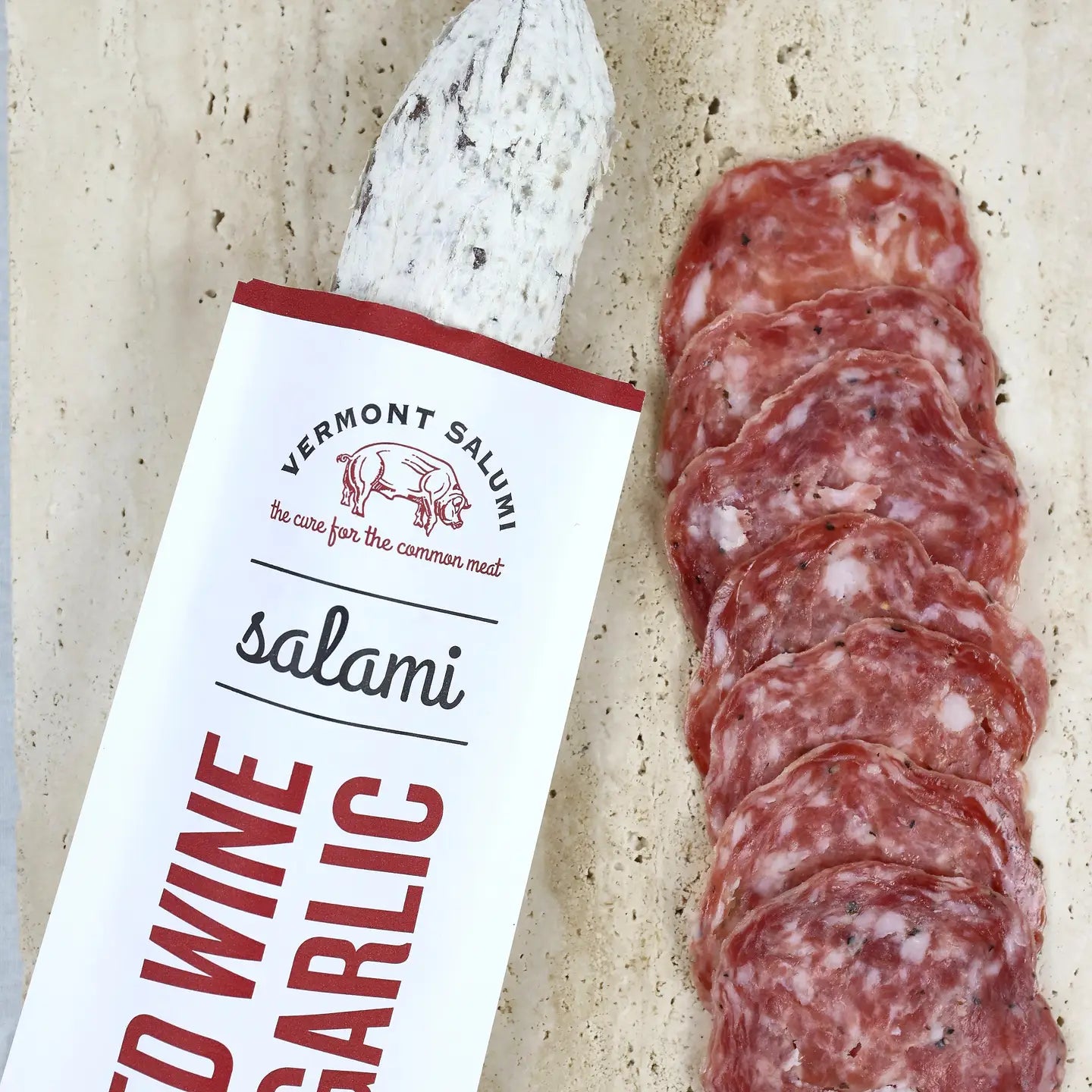 Red Wine & Garlic - Salami Chub