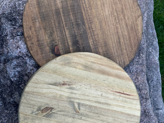 Round Serving Board