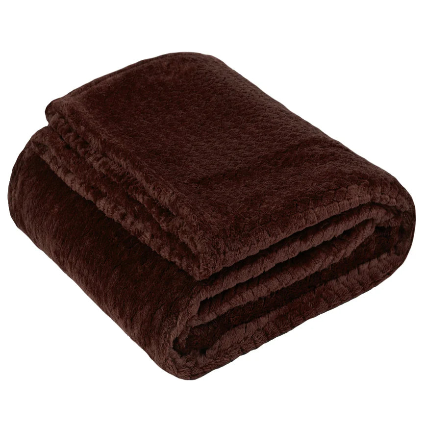 Soft Waffle Fleece Blanket 50" x 60"