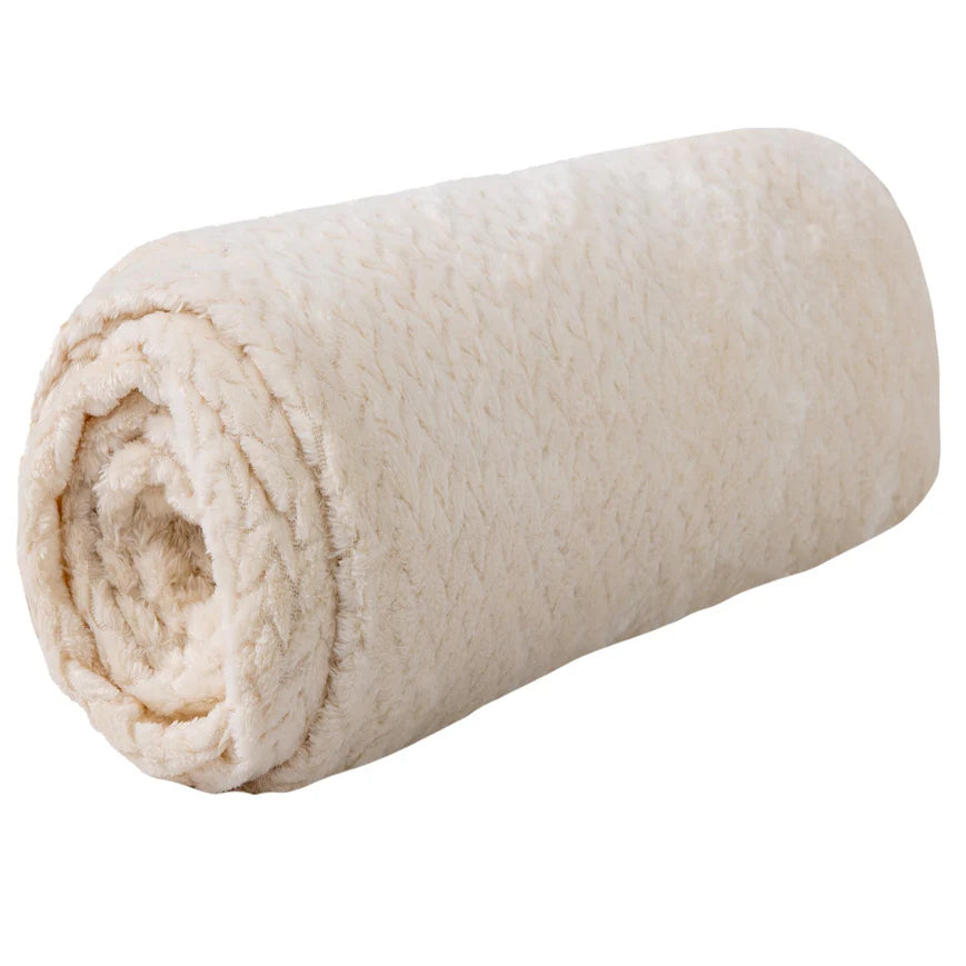 Soft Waffle Fleece Blanket 50" x 60"