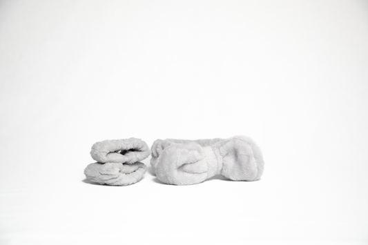 Spa Headband with Wrist Washbands