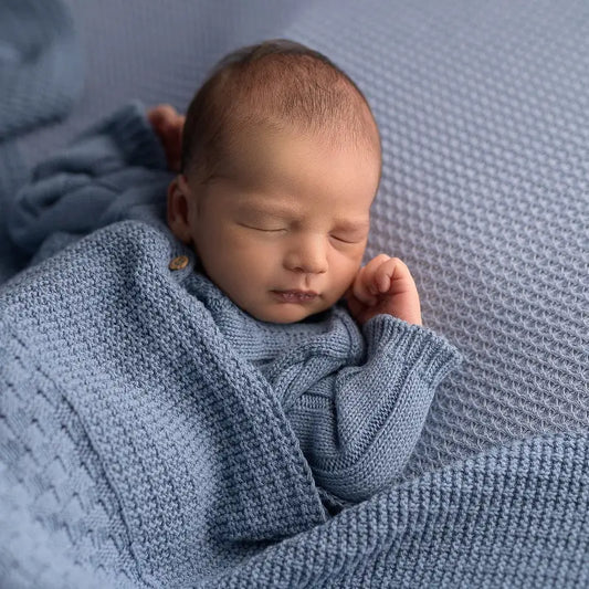 Square Jeans Baby Blanket