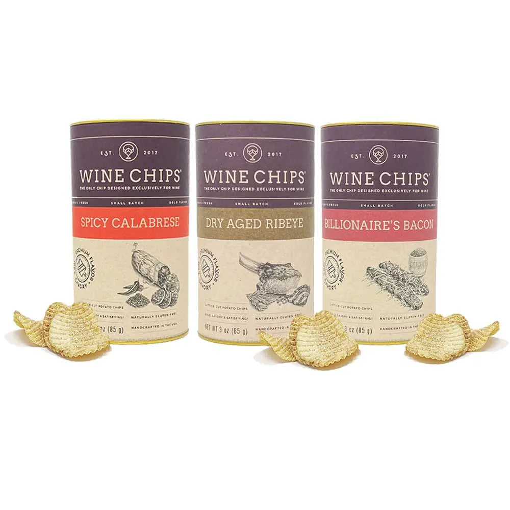 Wine Chips - 3 Flavors