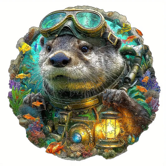 Wooden Otter Puzzle