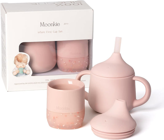Moonkie Baby Training & Sippy Cup Set