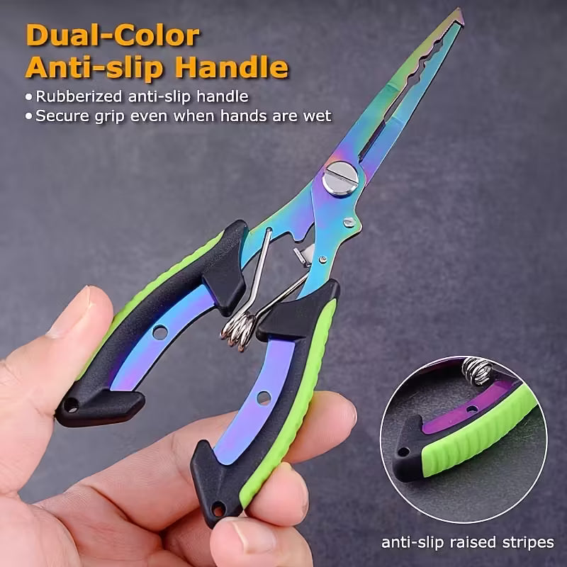 Fishing Line Pliers + Rope + Storage Bag