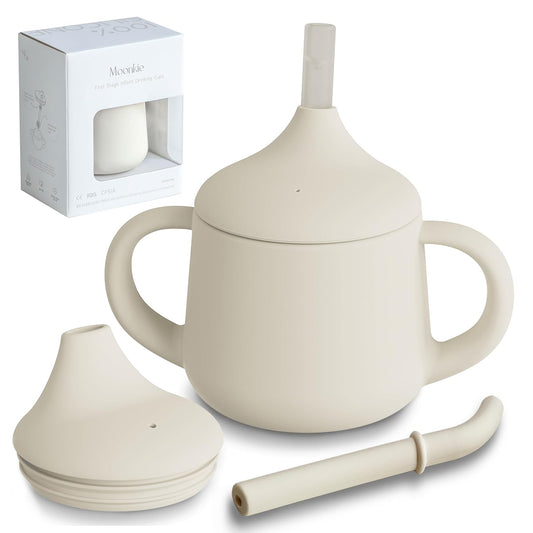 Moonkie Silicone 3-Stage Training Sippy Cup